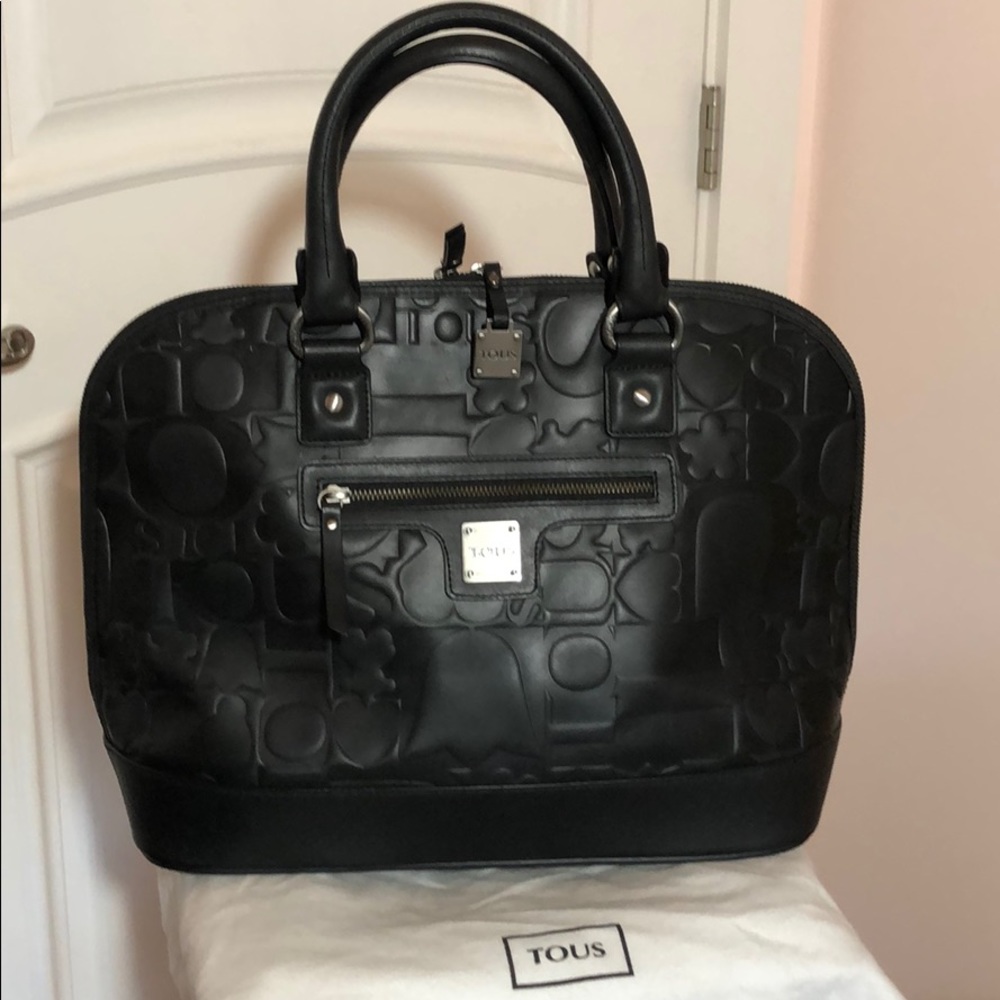 New Authentic tous cubik piel handbag/ purse